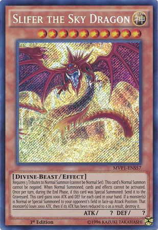 Slifer the Sky Dragon [MVP1-ENS57] Secret Rare | Clutch Gaming