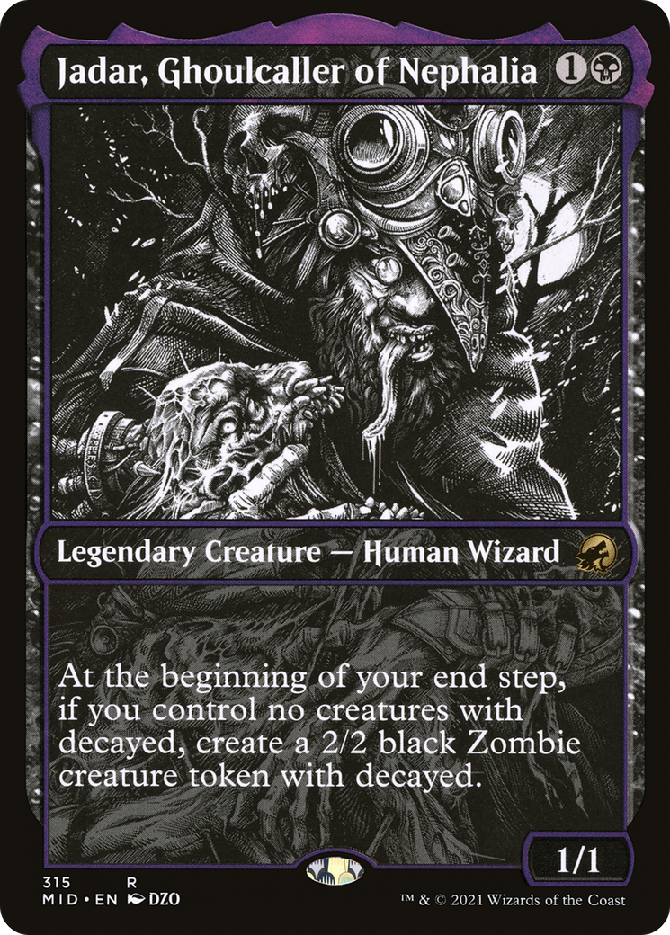 Jadar, Ghoulcaller of Nephalia (Showcase Eternal Night) [Innistrad: Midnight Hunt] | Clutch Gaming