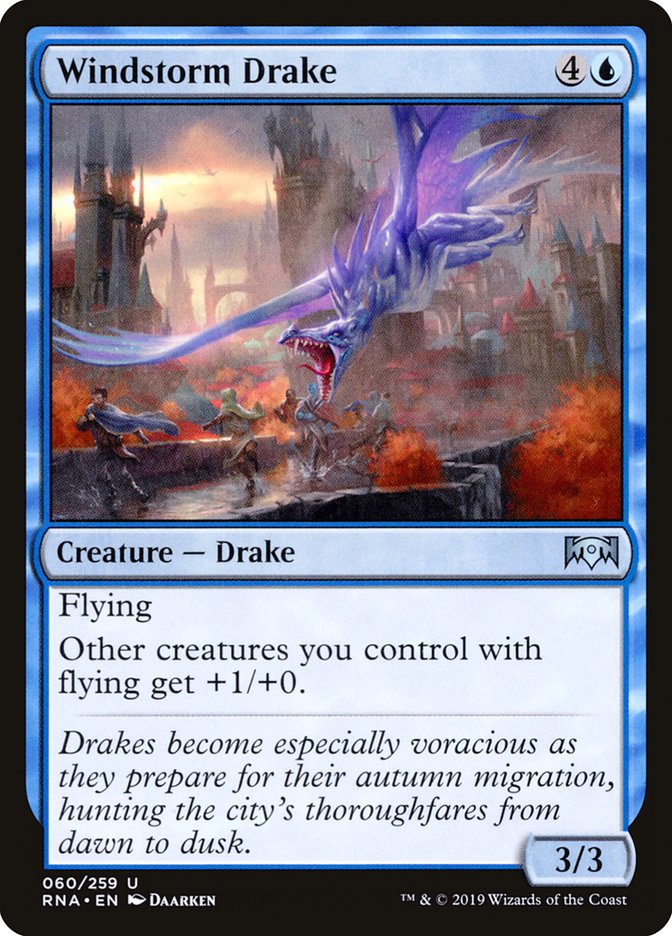 Windstorm Drake [Ravnica Allegiance] | Clutch Gaming