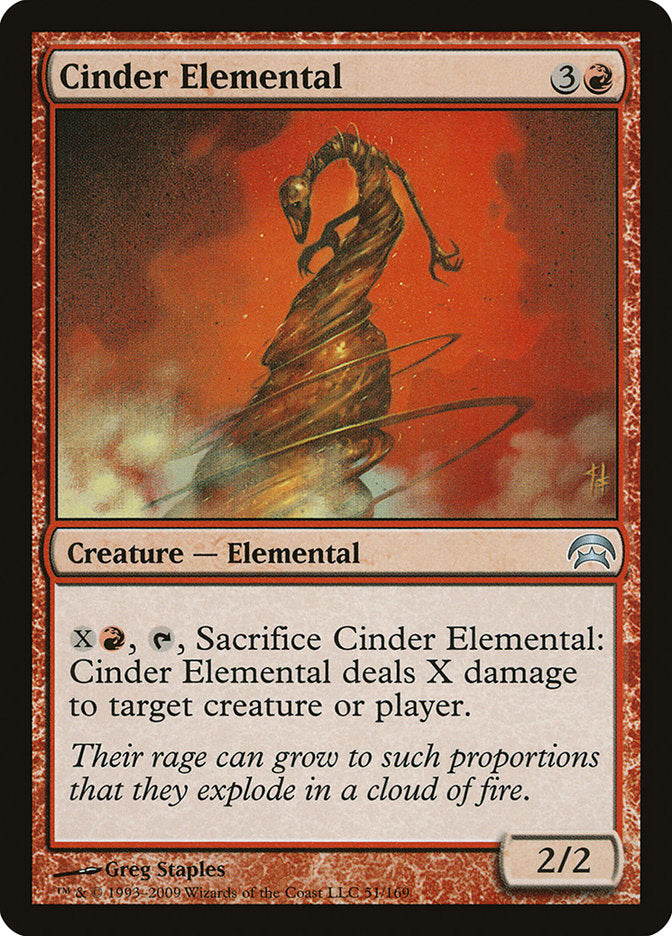 Cinder Elemental [Planechase] | Clutch Gaming