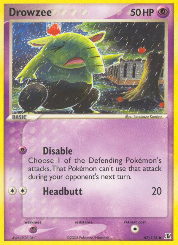 Drowzee (67/113) [EX: Delta Species] | Clutch Gaming