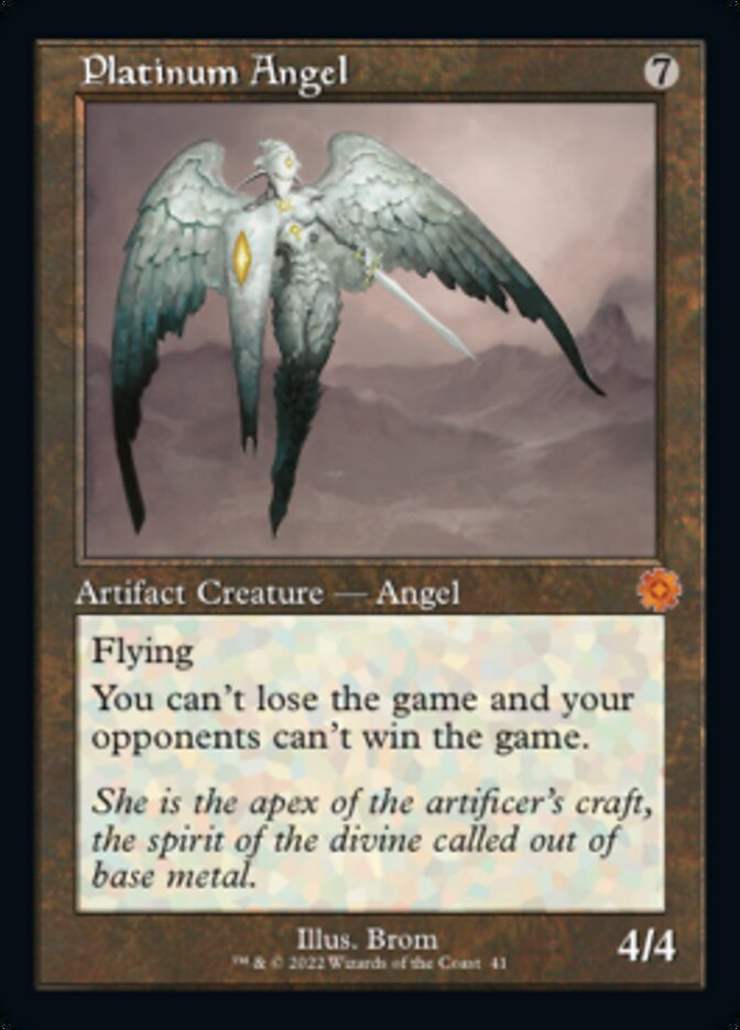 Platinum Angel (Retro) [The Brothers' War Retro Artifacts] | Clutch Gaming