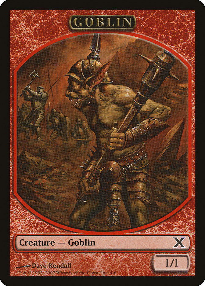 Goblin Token [Tenth Edition Tokens] | Clutch Gaming