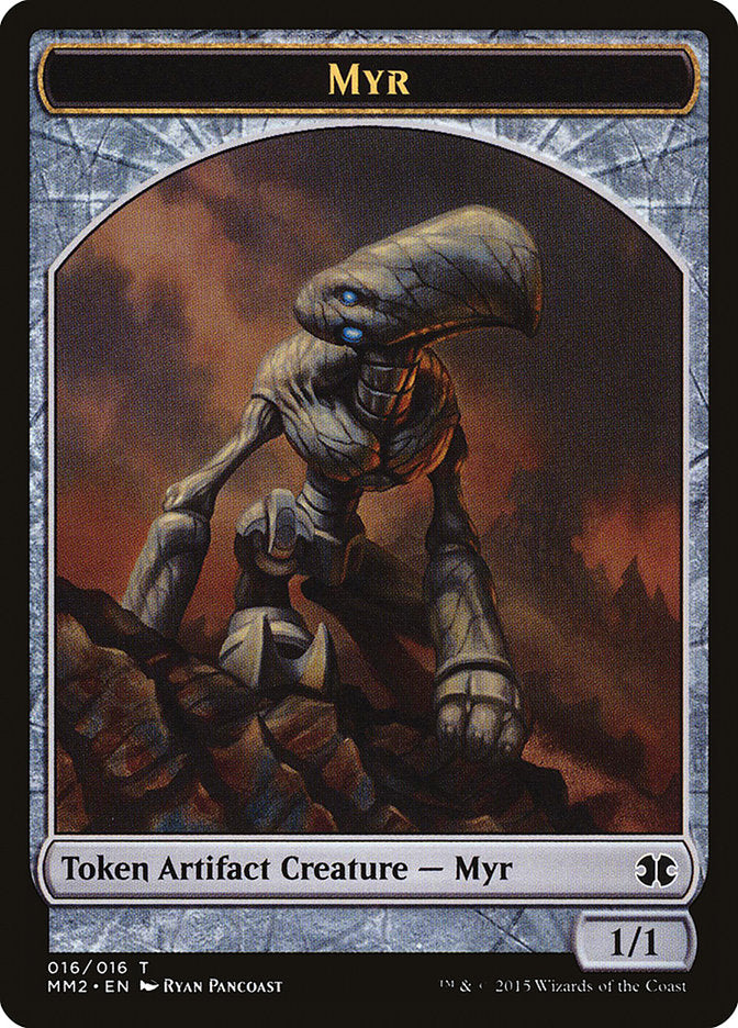 Myr Token [Modern Masters 2015 Tokens] | Clutch Gaming