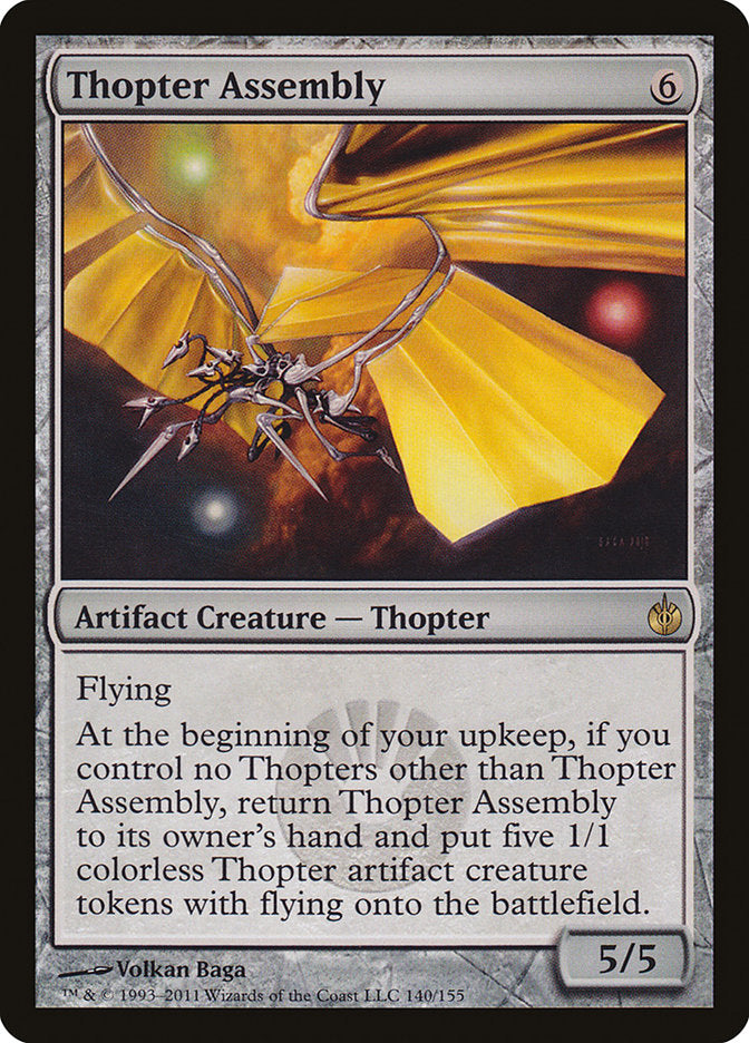 Thopter Assembly [Mirrodin Besieged] | Clutch Gaming