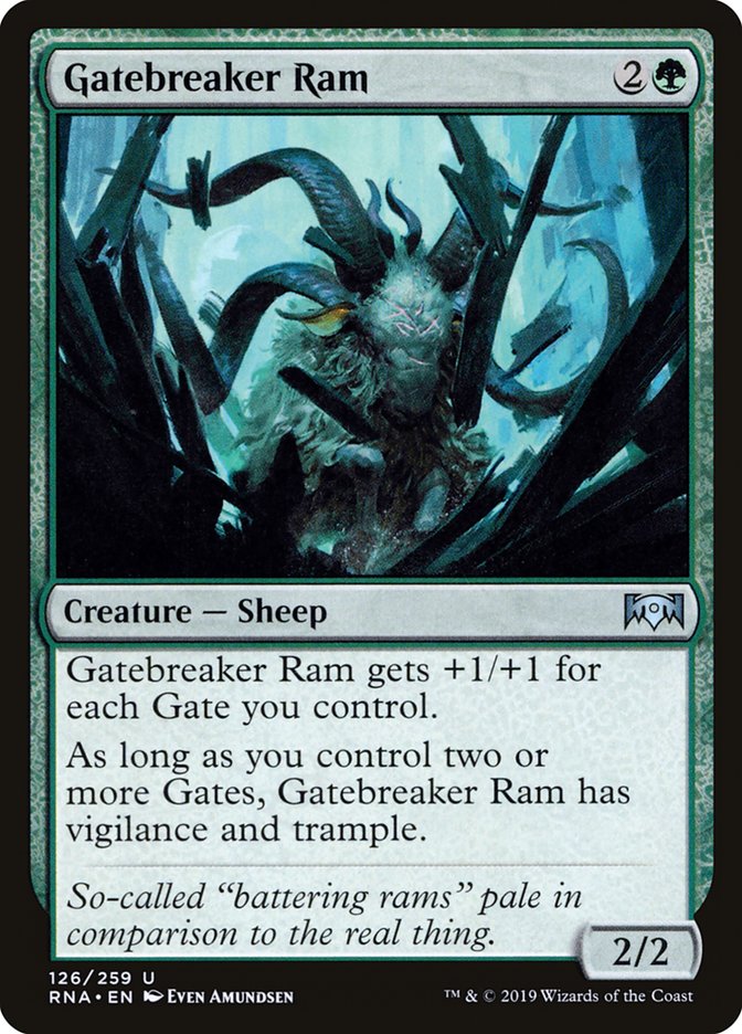 Gatebreaker Ram [Ravnica Allegiance] | Clutch Gaming