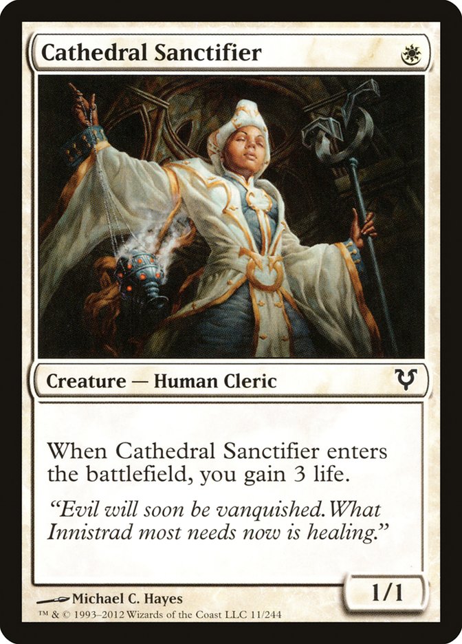 Cathedral Sanctifier [Avacyn Restored] | Clutch Gaming