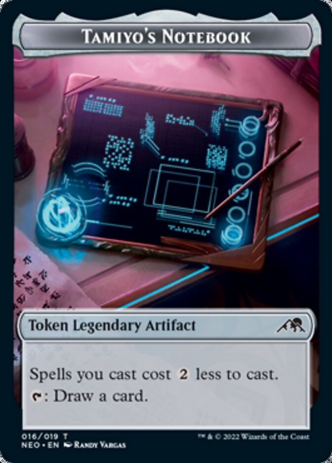 Tamiyo's Notebook Token [Kamigawa: Neon Dynasty Tokens] | Clutch Gaming