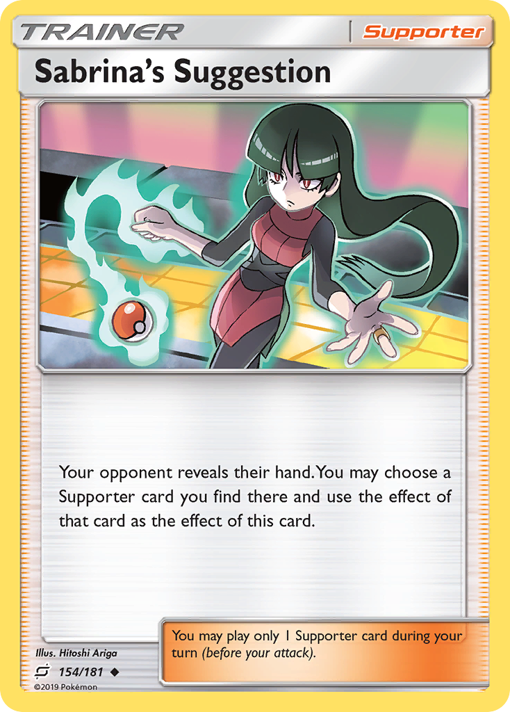 Sabrina's Suggestion (154/181) [Sun & Moon: Team Up] | Clutch Gaming