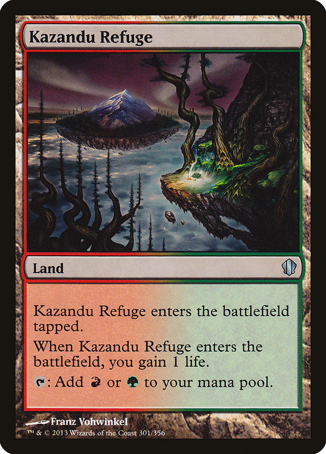 Kazandu Refuge [Commander 2013] | Clutch Gaming