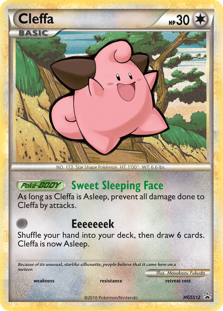 Cleffa (HGSS12) [HeartGold & SoulSilver: Black Star Promos] | Clutch Gaming