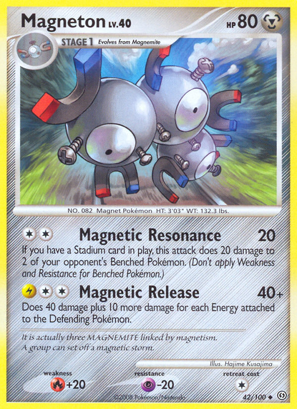 Magneton (42/100) [Diamond & Pearl: Stormfront] | Clutch Gaming