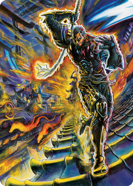 Kaito Shizuki 2 Art Card [Kamigawa: Neon Dynasty Art Series] | Clutch Gaming