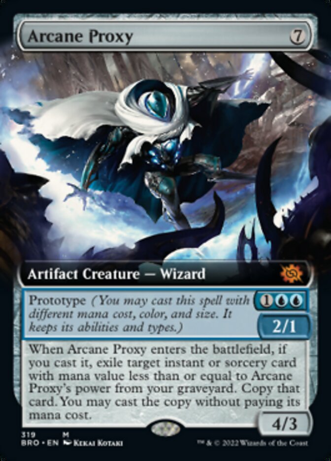 Arcane Proxy (Extended Art) [The Brothers' War] | Clutch Gaming