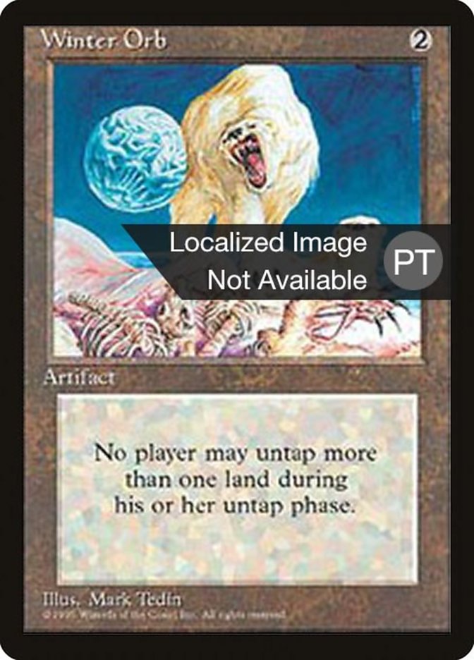 Winter Orb [Fourth Edition (Foreign Black Border)] | Clutch Gaming