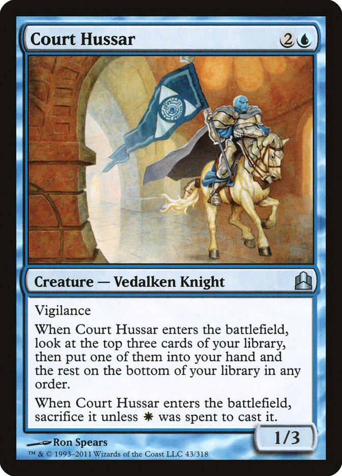 Court Hussar [Commander 2011] | Clutch Gaming