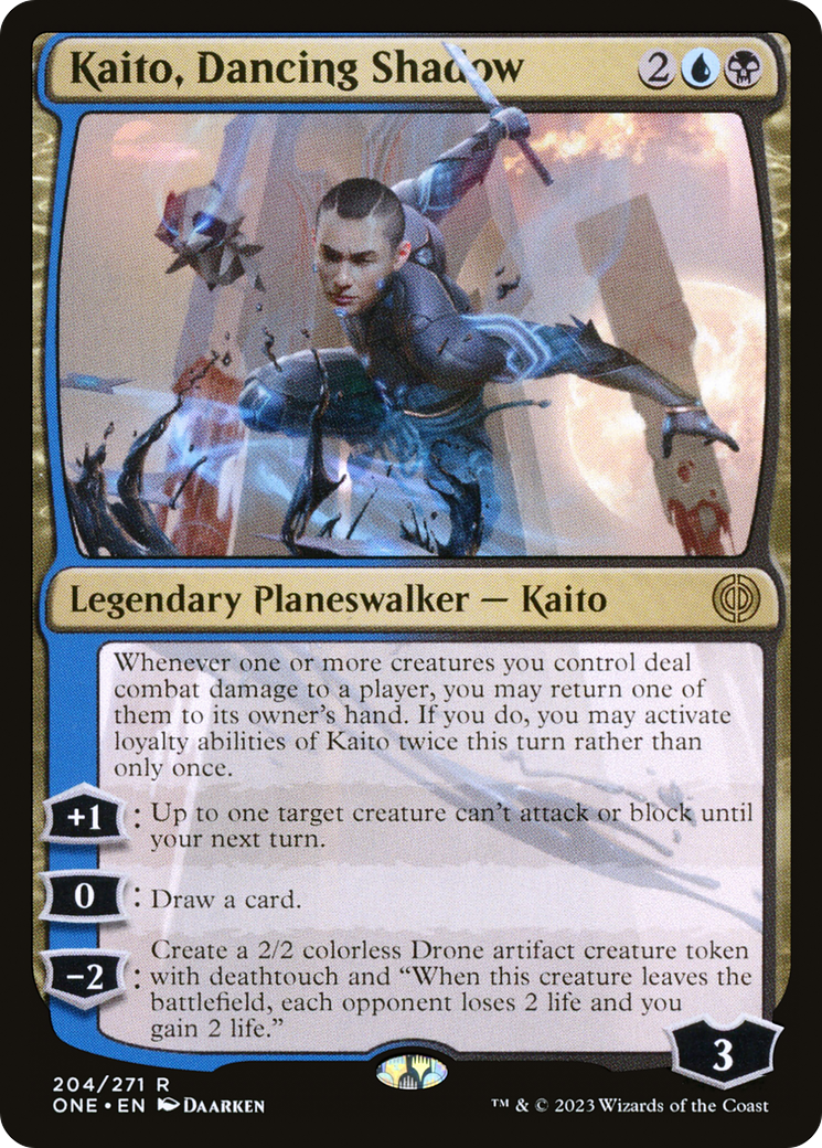 Kaito, Dancing Shadow [Phyrexia: All Will Be One] | Clutch Gaming