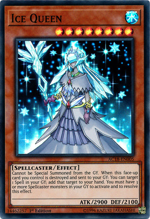Ice Queen [AC18-EN005] Super Rare | Clutch Gaming