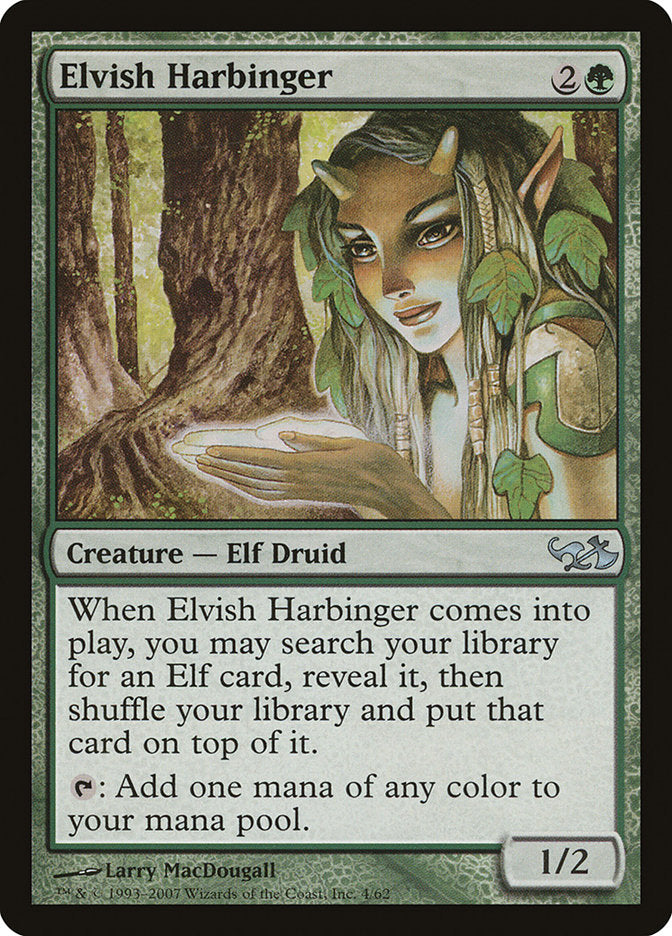 Elvish Harbinger [Duel Decks: Elves vs. Goblins] | Clutch Gaming