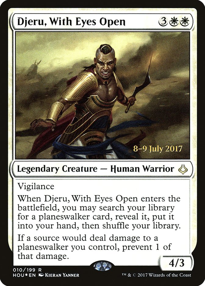 Djeru, With Eyes Open [Hour of Devastation Prerelease Promos] | Clutch Gaming