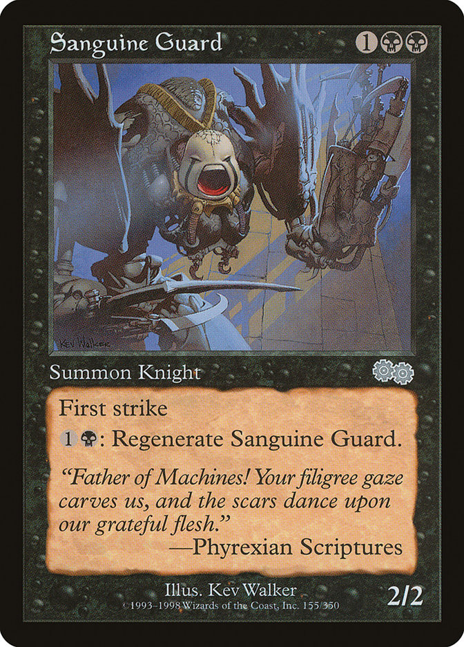 Sanguine Guard [Urza's Saga] | Clutch Gaming