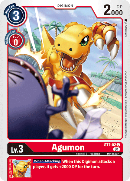 Agumon [ST7-02] [Starter Deck: Gallantmon] | Clutch Gaming