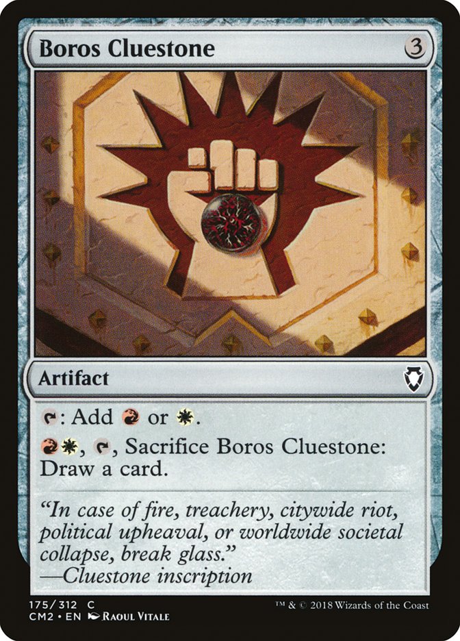 Boros Cluestone [Commander Anthology Volume II] | Clutch Gaming