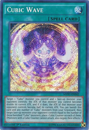 Cubic Wave [MVP1-ENS42] Secret Rare | Clutch Gaming