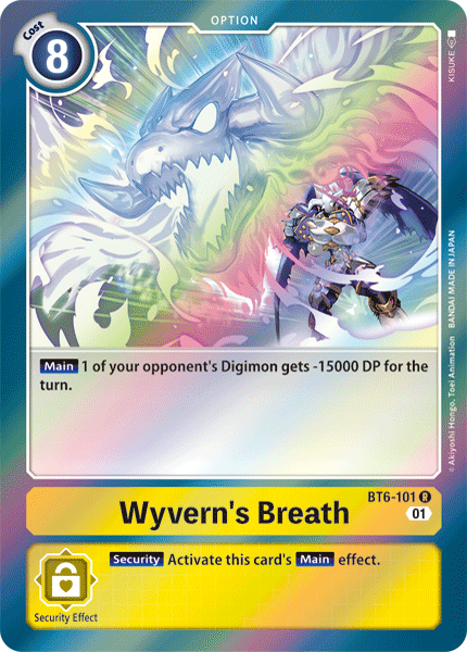 Wyvern's Breath [BT6-101] [Double Diamond] | Clutch Gaming