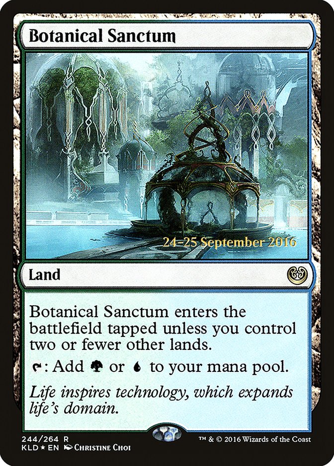 Botanical Sanctum [Kaladesh Prerelease Promos] | Clutch Gaming