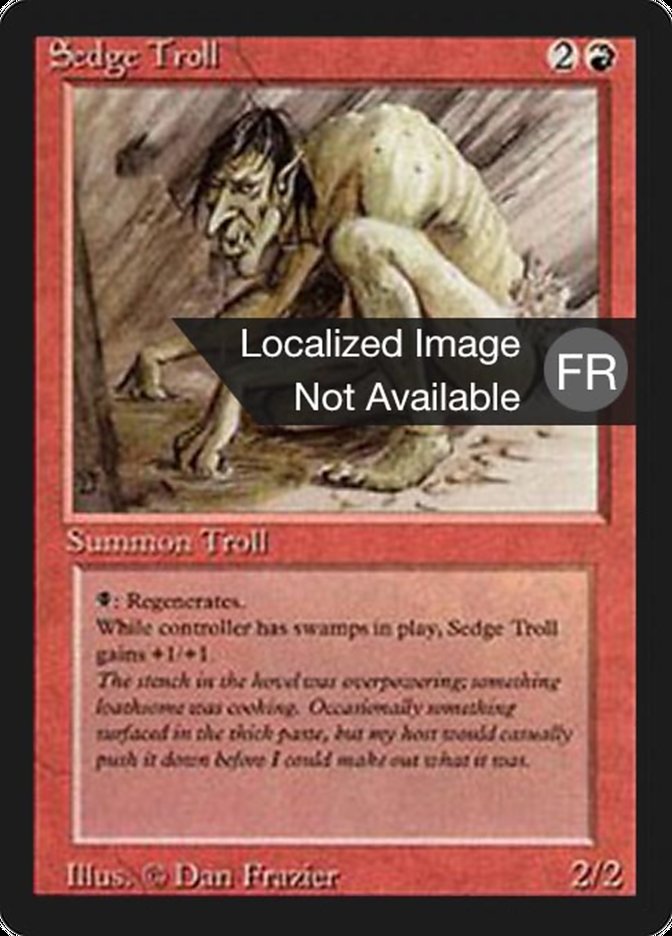 Sedge Troll [Foreign Black Border] | Clutch Gaming