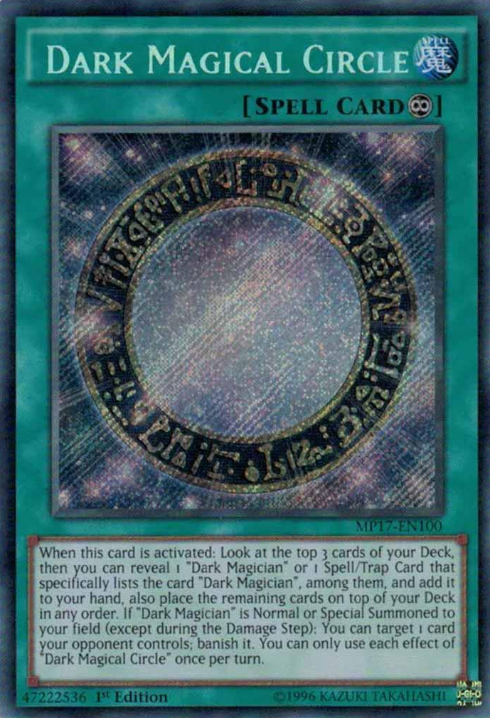 Dark Magical Circle [MP17-EN100] Secret Rare | Clutch Gaming