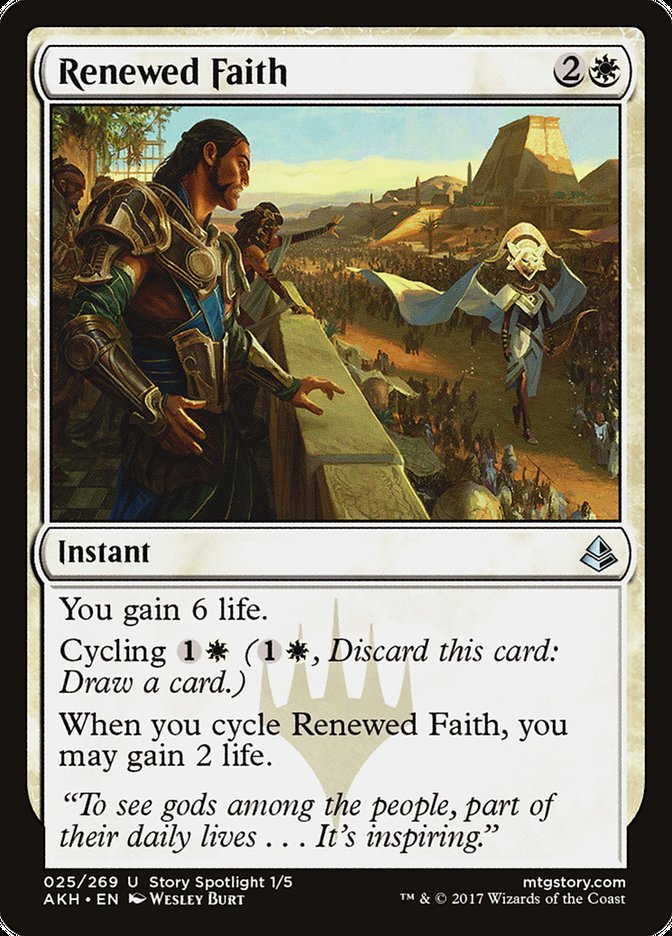 Renewed Faith [Amonkhet] | Clutch Gaming