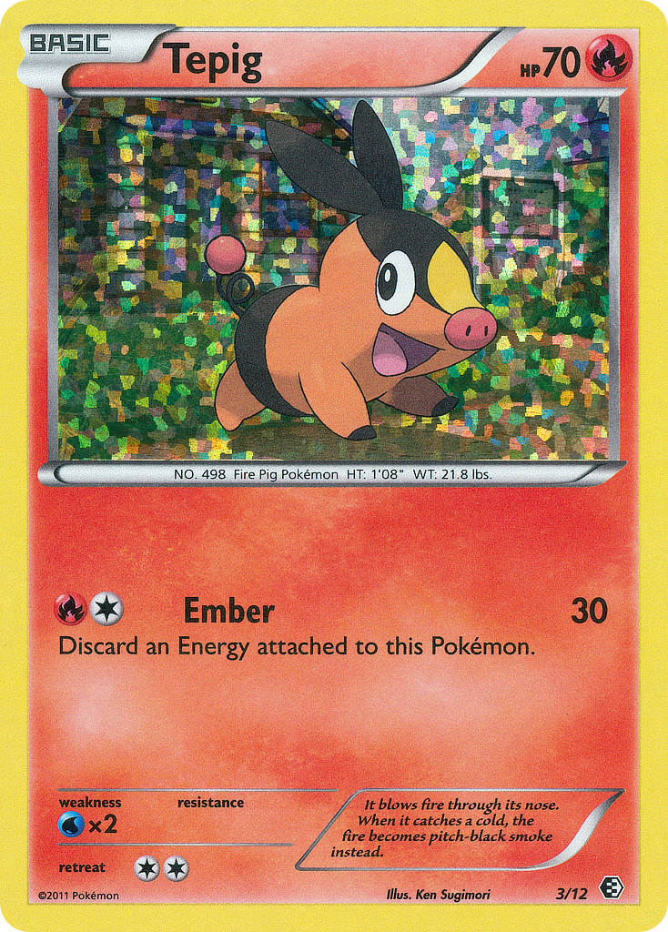 Tepig (3/12) [McDonald's Promos: 2011 Collection] | Clutch Gaming