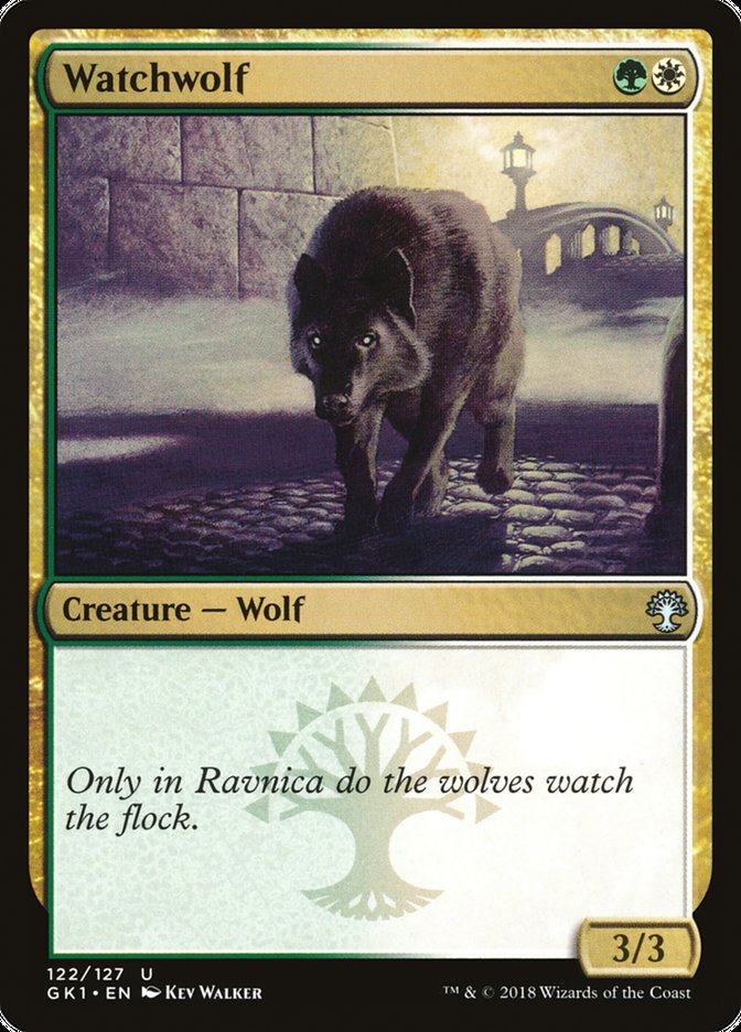 Watchwolf [Guilds of Ravnica Guild Kit] | Clutch Gaming