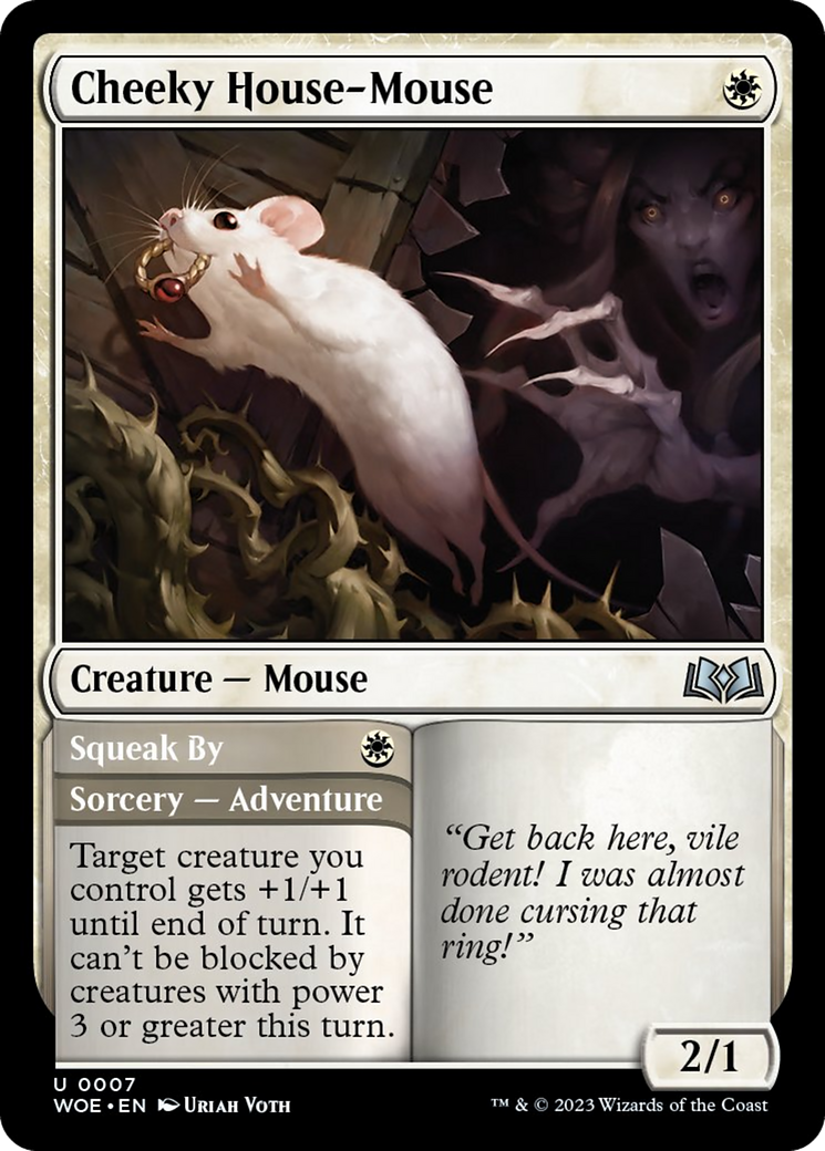 Cheeky House-Mouse [Wilds of Eldraine] | Clutch Gaming