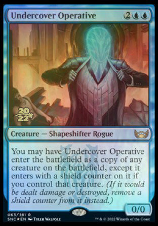 Undercover Operative [Streets of New Capenna Prerelease Promos] | Clutch Gaming