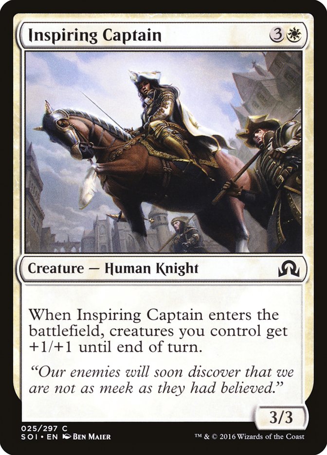 Inspiring Captain [Shadows over Innistrad] | Clutch Gaming