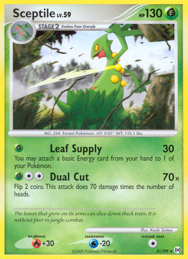 Sceptile (31/99) [Platinum: Arceus] | Clutch Gaming