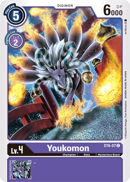 Youkomon [ST6-07] [Starter Deck: Venomous Violet] | Clutch Gaming