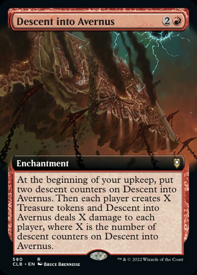 Descent into Avernus (Extended Art) [Commander Legends: Battle for Baldur's Gate] | Clutch Gaming