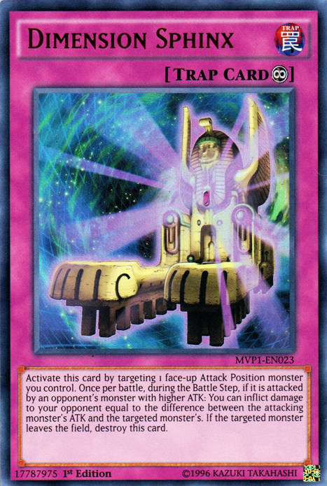 Dimension Sphinx [MVP1-EN023] Ultra Rare | Clutch Gaming
