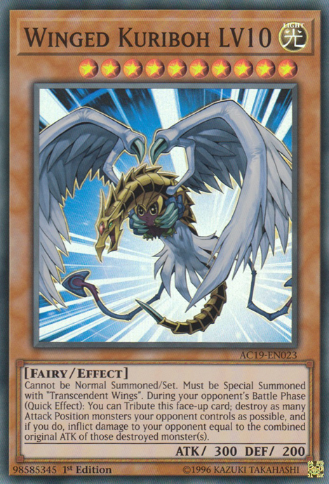 Winged Kuriboh LV10 [AC19-EN023] Super Rare | Clutch Gaming