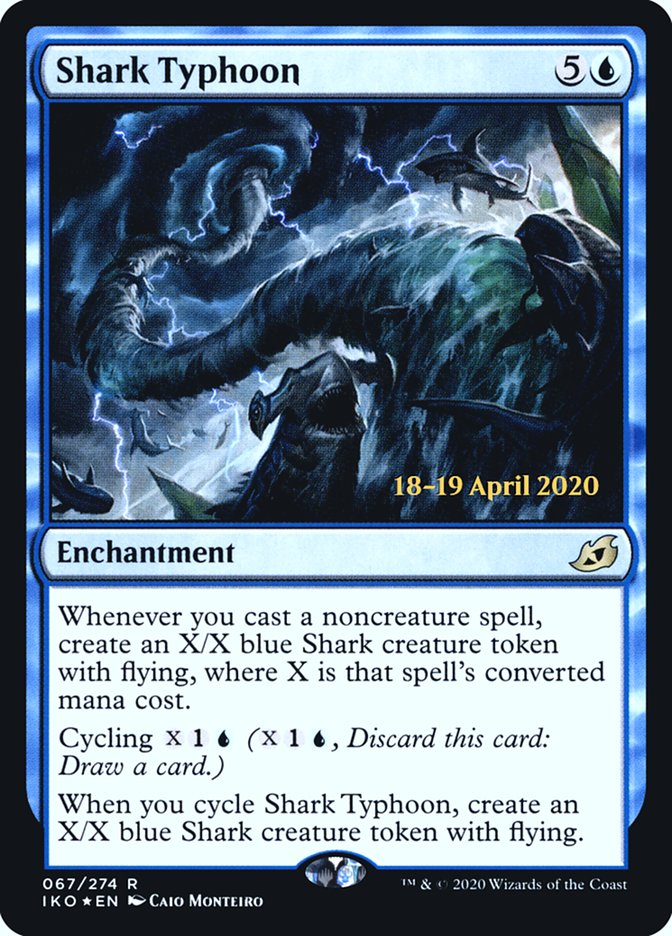 Shark Typhoon [Ikoria: Lair of Behemoths Prerelease Promos] | Clutch Gaming