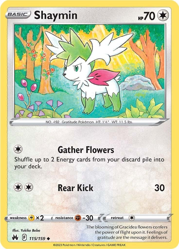 Shaymin (115/159) [Sword & Shield: Crown Zenith] | Clutch Gaming