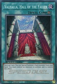 Valhalla, Hall of the Fallen (Secret) [SBCB-EN141] Secret Rare | Clutch Gaming