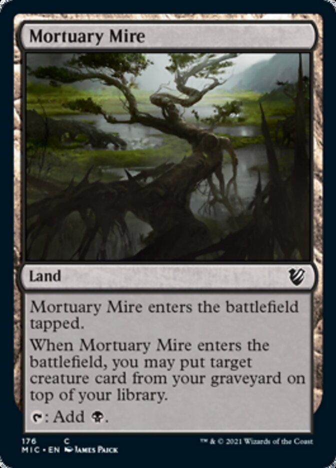 Mortuary Mire [Innistrad: Midnight Hunt Commander] | Clutch Gaming