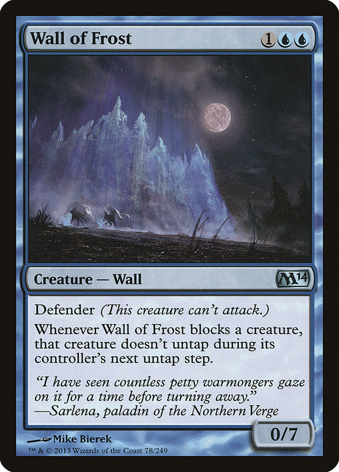 Wall of Frost [Magic 2014] | Clutch Gaming