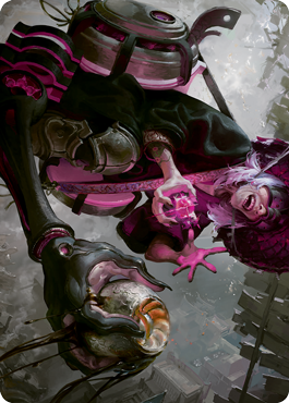 Undercity Scrounger Art Card [Kamigawa: Neon Dynasty Art Series] | Clutch Gaming