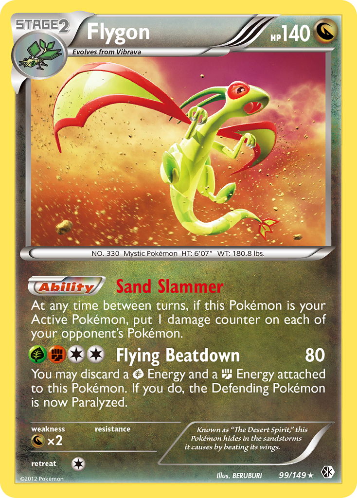 Flygon (99/149) [Black & White: Boundaries Crossed] | Clutch Gaming